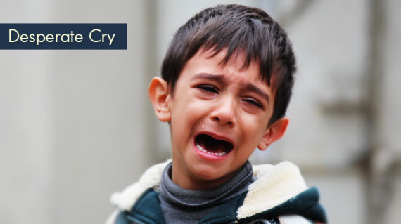 Young Boy Crying